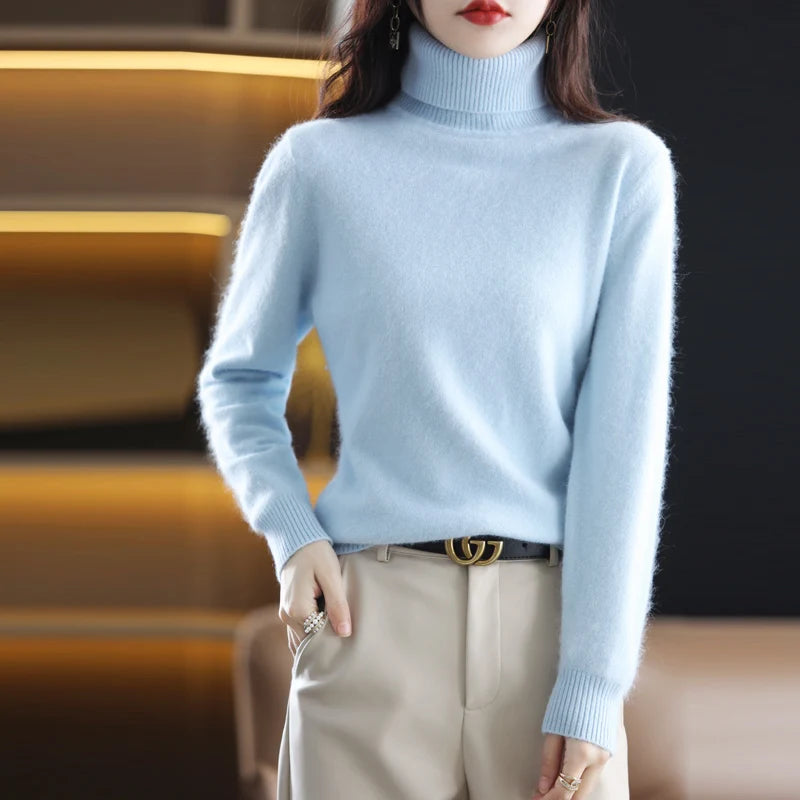 Valerie | Kaschmir-Mix Pullover mit V-Ausschnitt
